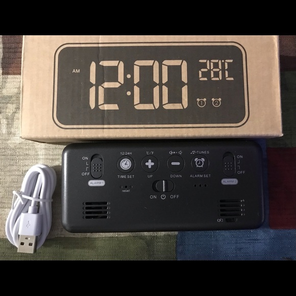 Digital Alarm Clock - Picture 2 of 2